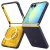 Nano Pop Mag MagSafe Case Samsung Galaxy Z Flip 7 tok, sötétkék-sárga