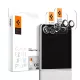SPIGEN OPTIK PRO HD GLAS.TR ”EZ FIT” CAMERA PROTECTOR 2-PACK GALAXY Z FLIP 7 kameravédő, fekete