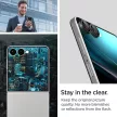 SPIGEN OPTIK PRO HD GLAS.TR ”EZ FIT” CAMERA PROTECTOR 2-PACK GALAXY Z FLIP 7 kameravédő, fekete