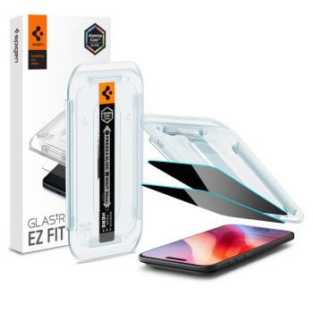   SPIGEN GLAS.TR ”EZ FIT” 2-PACK iPhone 17 AIR PRIVACY betekintésvedő edzett üvegfólia