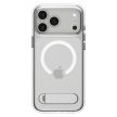 Spigen Ultra Hybrid "S" MagSafe Case iPhone 17 Pro - Clear and tok, fehér