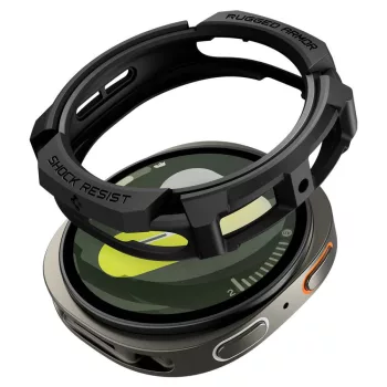   Spigen Rugged Armor Case Samsung Galaxy Watch 8 40mm, tok, matt fekete