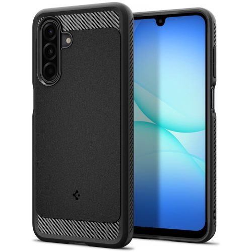 Spigen Rugged Armor Samsung Galaxy A17 4G/5G tok, fekete