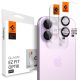 SPIGEN OPTIK PRO GLAS.TR ”EZ FIT” CAMERA PROTECTOR 2-PACK IPHONE 16 / 16 PLUS / 17 kameravédő, lila