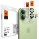 SPIGEN OPTIK PRO GLAS.TR ”EZ FIT” CAMERA PROTECTOR 2-PACK IPHONE 16 / 16 PLUS / 17 kameravédő, zöld