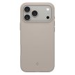 Spigen Silicone Fit Mag Magsafe case iPhone 17 Pro Max tok, bézs tok, bézs