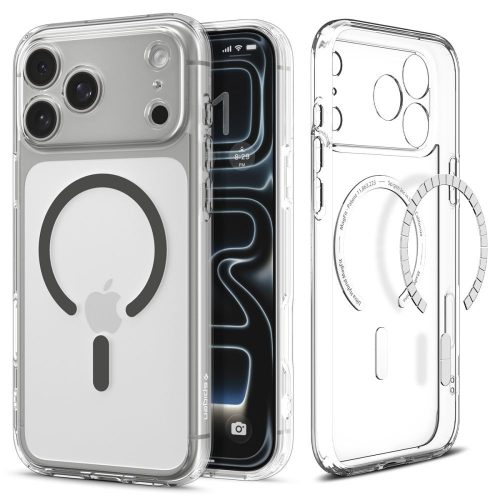 SPIGEN case ULTRA HYBRID MAG MagSafe IPHONE 17 Pro Max tok, átlátszó