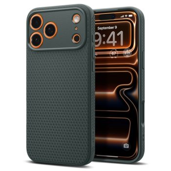 SPIGEN case LIQUID AIR IPHONE 17 Pro abbys tok, zöld