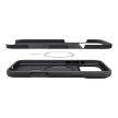 Spigen Silicone Fit Mag Magsafe case iPhone 17 Pro tok, fekete