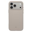 Spigen Silicone Fit Mag Magsafe case iPhone 17 Pro tok, bézs