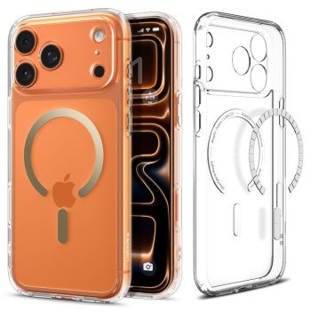   SPIGEN case ULTRA HYBRID MAG MagSafe IPHONE 17 Pro tok, átlátszó