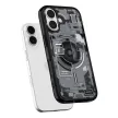 Spigen Ultra Hybrid Mag Magsafe case iPhone 17 Zero One tok, fekete