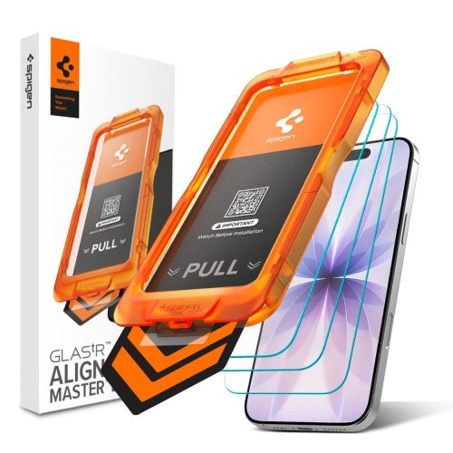 SPIGEN ALM GLAS.TR SLIM 3-PACK IPHONE 17 CLEAR üvegfólia