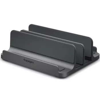 Spigen LD208S4, laptop állvány, szürke