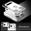 Spigen OPTIK PRO XL GLAS.TR ”EZ FIT” CAMERA PROTECTOR IPHONE 17 PRO MAX kameravédő, ezüst