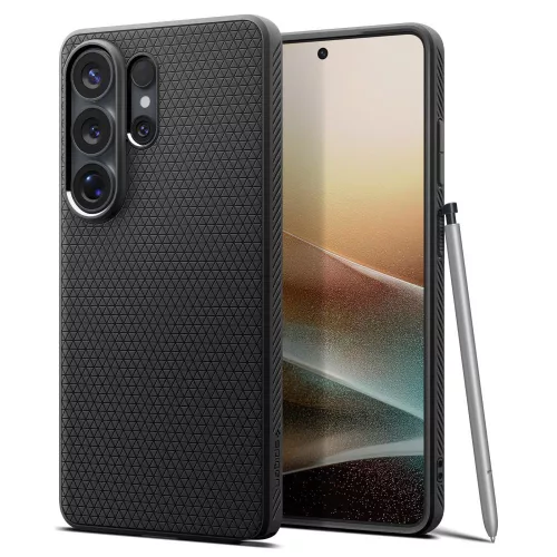 Spigen Liquid Air Samsung Galaxy S26 Ultra tok, matt fekete