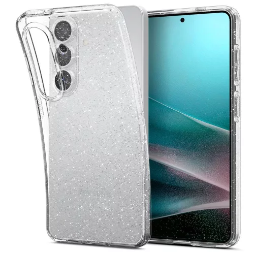 Spigen Liquid Crystal Glitter Case Samsung Galaxy S26+ glitteres tok, átlátszó