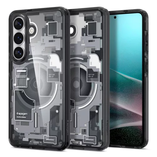 Spigen Ultra Hybrid Mag MagSafe Case Samsung Galaxy S26 Zero One tok, fekete
