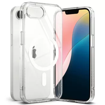   RINGKE FUSION MAGNETIC MAGSAFE iPhone 16E CLEAR tok, átlátszó