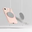 RINGKE SILICONE MAGNETIC MAGSAFE iPhone 16E tok, rózsaszín