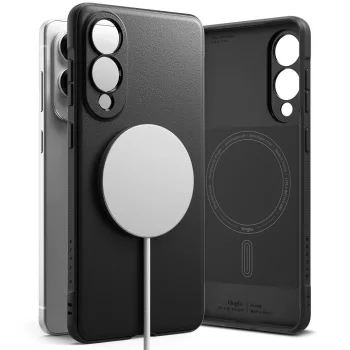   Ringke Onyx Magnetic Magsafe Case Samsung Galaxy S25 Edge tok, fekete