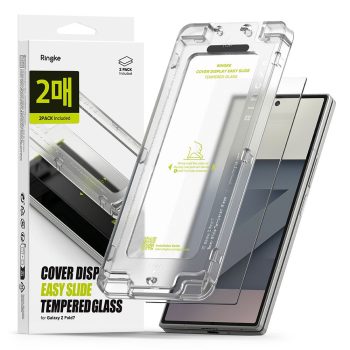   Ringke Cover Display Easy Slide Tempered Glass 2-pack Samsung Galaxy Z Fold 7 edzett üvegfólia