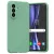 Mercury Silicone Samsung Galaxy A36 5G tok, zöld
