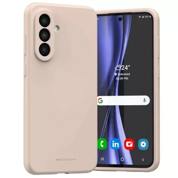Mercury Silicone Samsung Galaxy A36 5G tok, rózsaszín