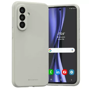Mercury Silicone Samsung Galaxy A36 5G tok, bézs