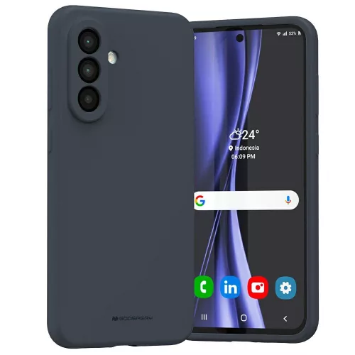 Mercury Silicone Sam A56 tok, sötétkék