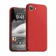 Mercury Semi-Silicone MagSafe iPhone 16e tok, piros
