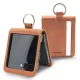Mercury Basic Diary Case Samsung Galaxy Z Flip 7 Light tok, barna