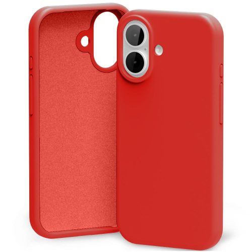 Mercury Silicone Case iPhone 17 tok, piros
