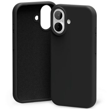 Mercury Silicone Case iPhone 17 tok, fekete
