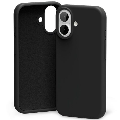 Mercury Silicone Case iPhone 17 tok, fekete
