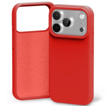 Mercury case Silicone iPhone 17 Pro tok, piros