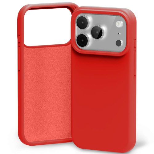 Mercury case Silicone iPhone 17 Pro tok, piros