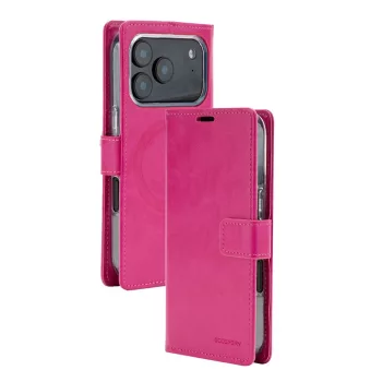   Mercury BlueMoon Diary MagSafe iPhone 17 Pro / 18 Pro tok, magenta