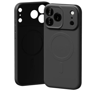   Mercury Semi-Silicone MagSafe Case iPhone 17 Pro Max tok, fekete