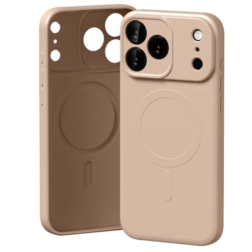 Mercury Semi-Silicone MagSafe Case iPhone 17 Pro Max tok, rózsaszín