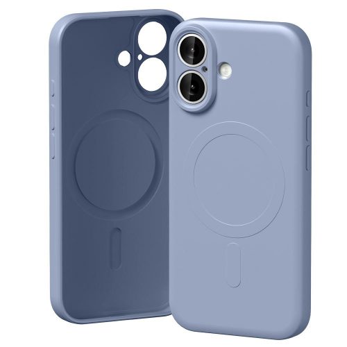 Mercury Semi-Silicone MagSafe Case iPhone 17 tok, lila