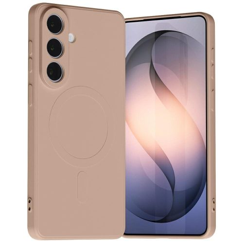 Mercury case Semi-Silicone MagSafe Samsung Galaxy S26+ tok, rózsaszín