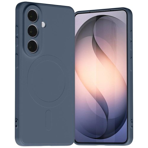 Mercury case Semi-Silicone MagSafe Samsung Galaxy S26 sierra tok, kék