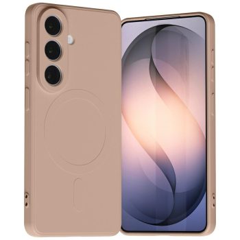   Mercury case Semi-Silicone MagSafe Samsung Galaxy S26 tok, rózsaszín