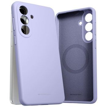   Mercury case Pure Magsafe Silicone Samsung Galaxy S26+ tok, lila