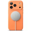 Ringke Silicone Magnetic MagSafe Case iPhone 17 Pro Max tok, narancs