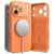 Ringke Silicone Magnetic MagSafe Case iPhone 17 Pro tok, narancs
