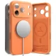 Ringke Silicone Magnetic MagSafe Case iPhone 17 Pro tok, narancs