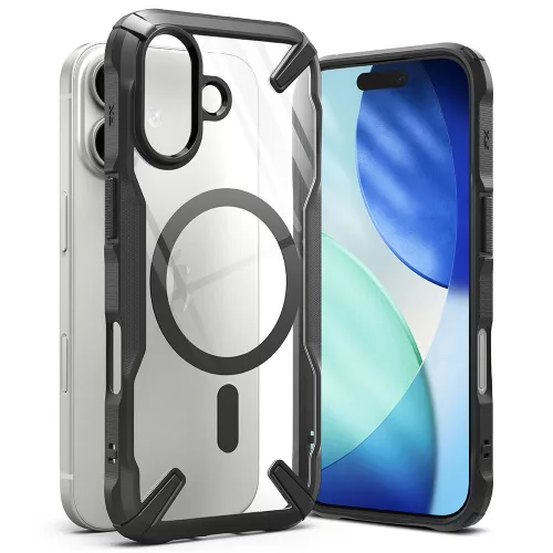 RINGKE FUSION X MAGNETIC MAGSAFE IPHONE 17 tok, fekete