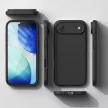 Ringke Silicone Magnetic MagSafe Case iPhone 17 Air tok, fekete